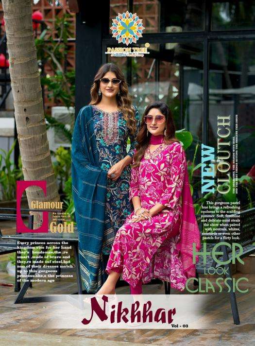 Passion tree nikhaar vol 3 wholesale kurti in ahmedabad