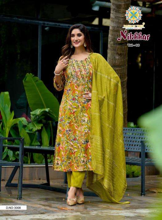 Passion tree nikhaar vol 3 wholesale kurti in ahmedabad