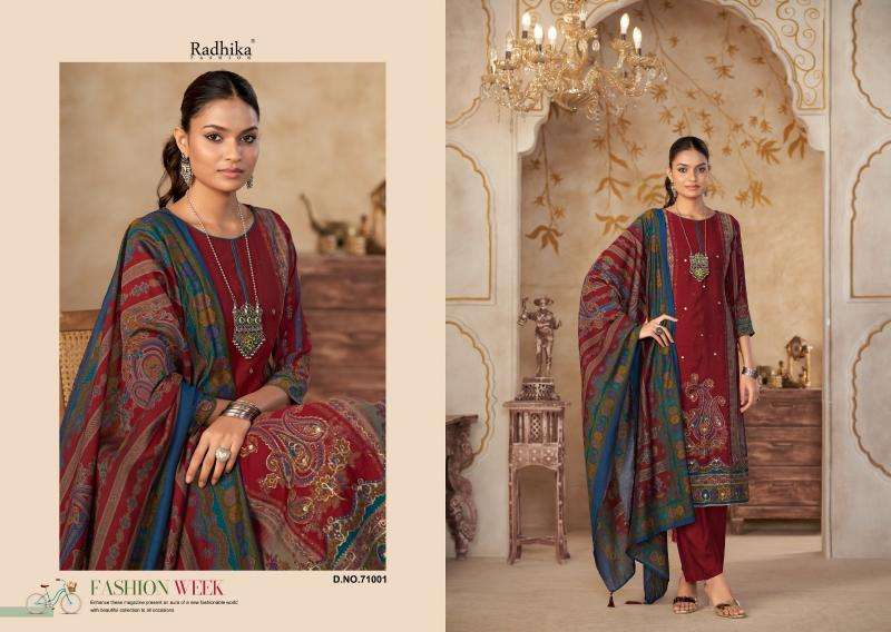 Radhika azara beauty silk 5 surat wholesale dress market address