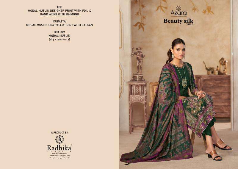 Radhika azara beauty silk 5 surat wholesale dress market address
