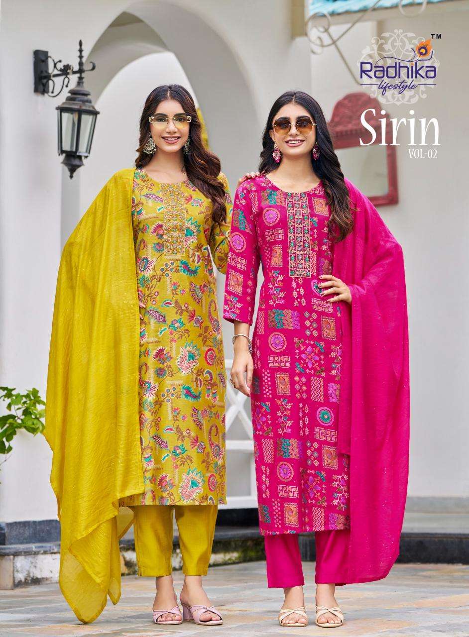 Radhika lifestyle sirin vol 2 wholesale kurti in india