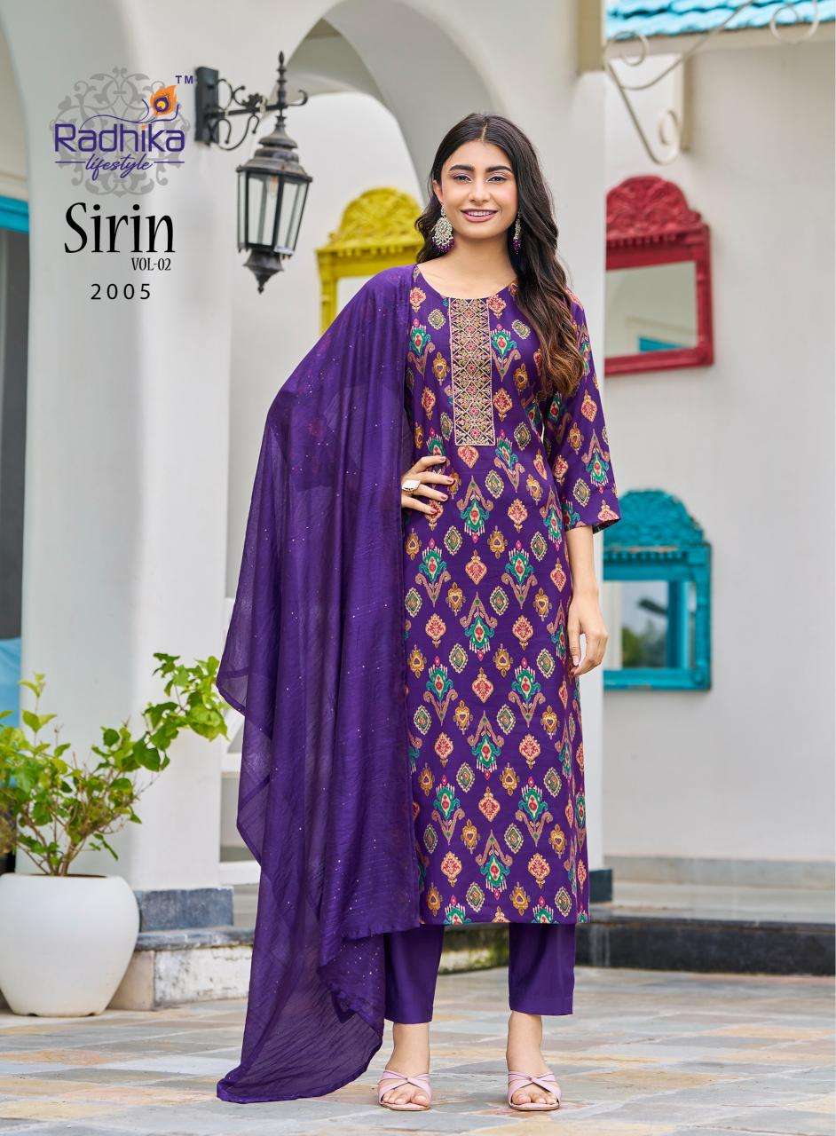 Radhika lifestyle sirin vol 2 wholesale kurti in india