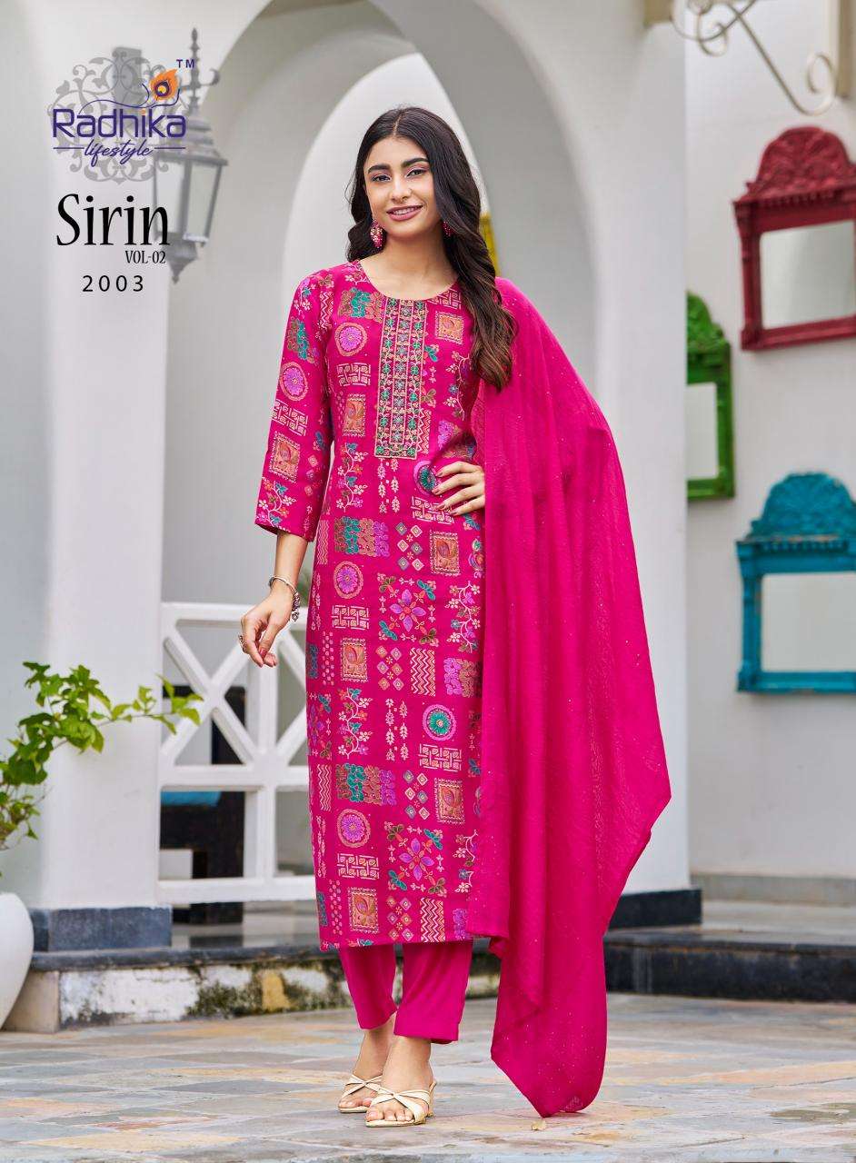 Radhika lifestyle sirin vol 2 wholesale kurti in india