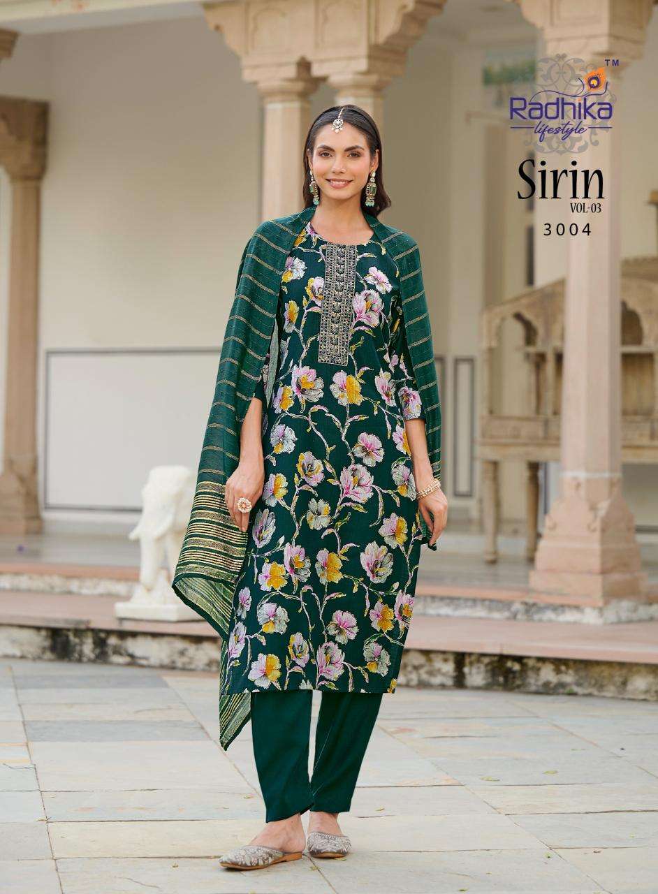 Radhika lifestyle sirin vol 3 kurti wholesale surat