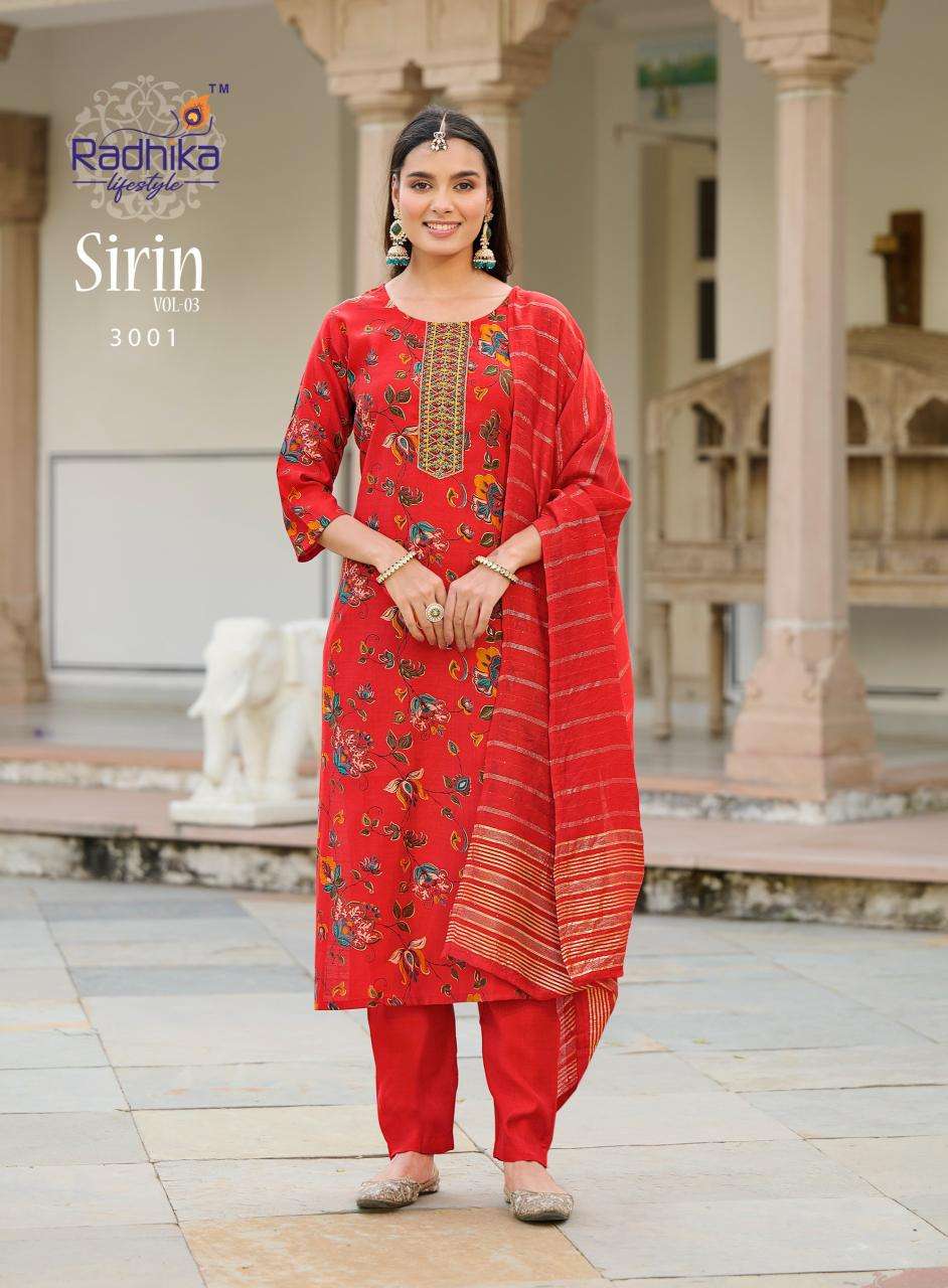 Radhika lifestyle sirin vol 3 kurti wholesale surat