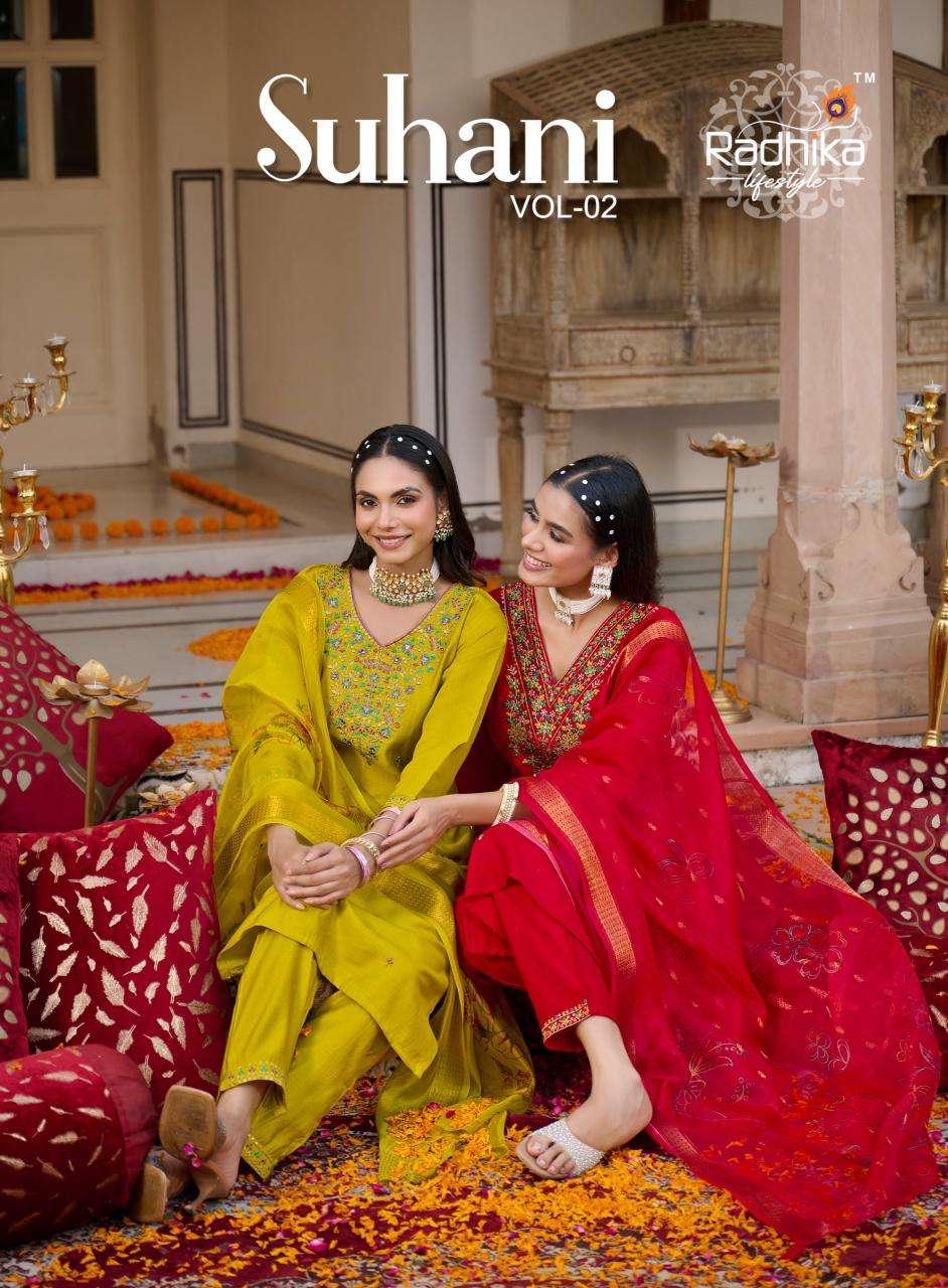 Radhika lifestyle suhani vol 2 ladies kurti wholesale market in kolkata