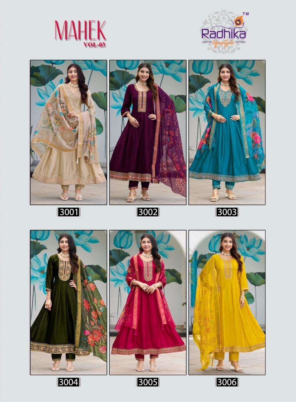Radhika mahek vol 3 kurtis wholesale dealers in hyderabad