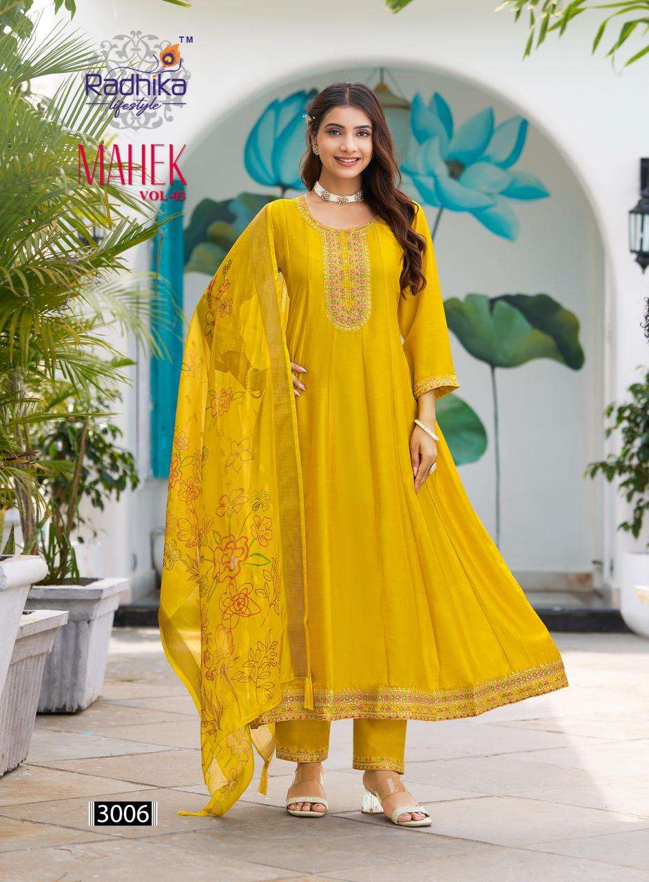 Radhika mahek vol 3 kurtis wholesale dealers in hyderabad