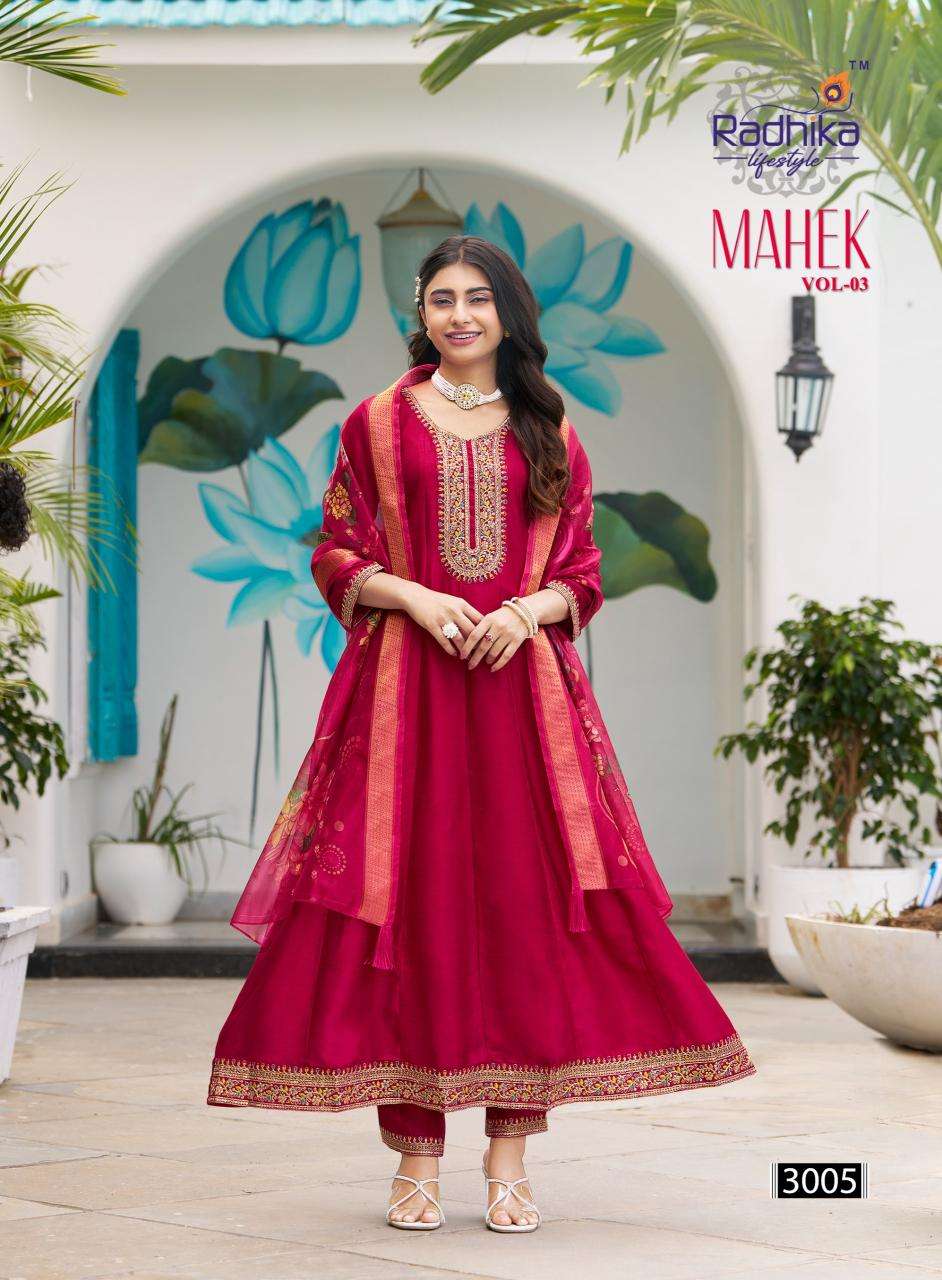 Radhika mahek vol 3 kurtis wholesale dealers in hyderabad