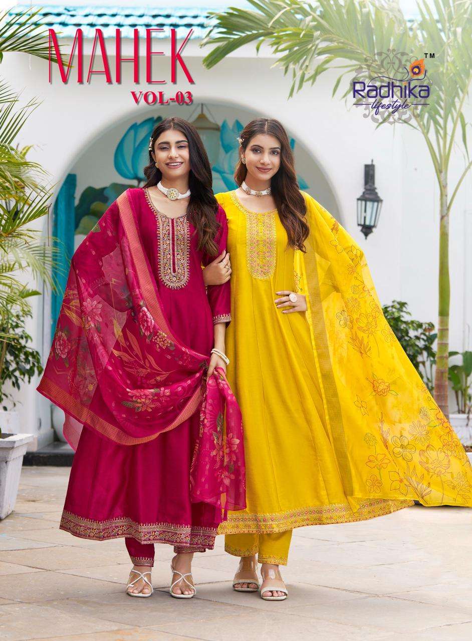 Radhika mahek vol 3 kurtis wholesale dealers in hyderabad