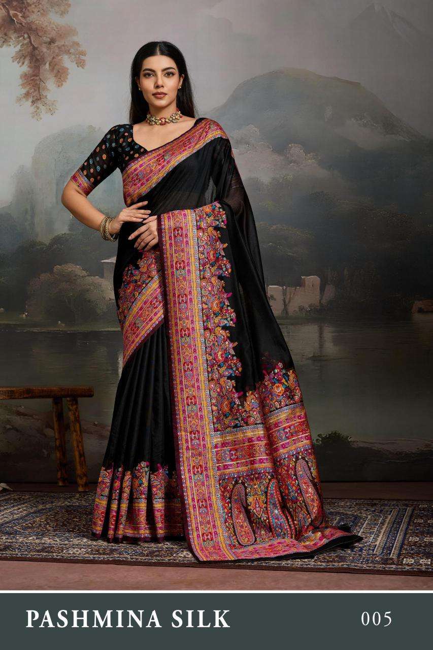 Rajtex pure pashmina Saree wholesale suppliers in india