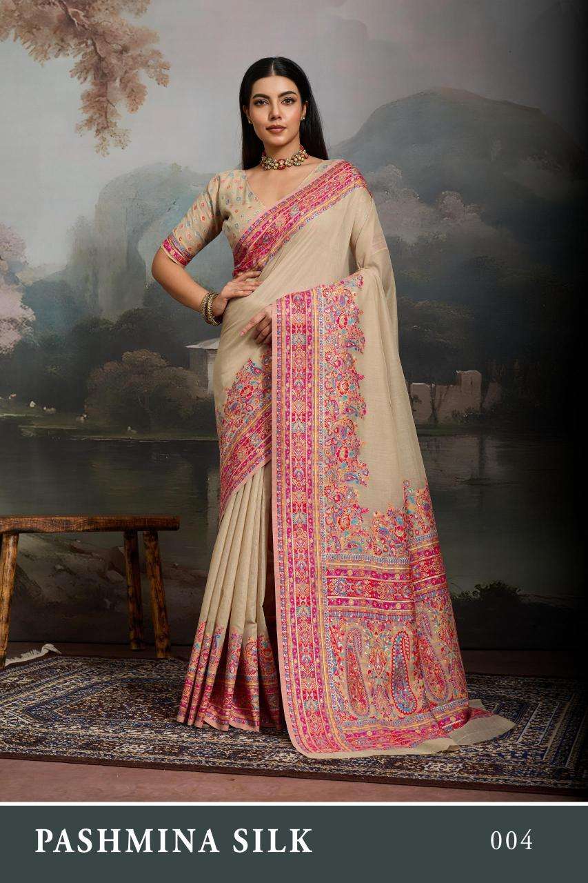 Rajtex pure pashmina Saree wholesale suppliers in india