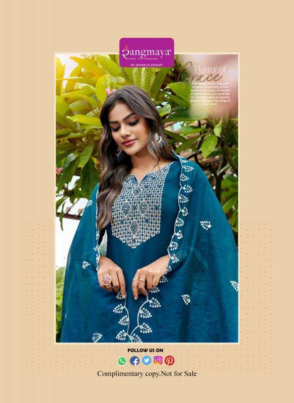 Rangmaya akshara wholesale kurti manufacturers in india