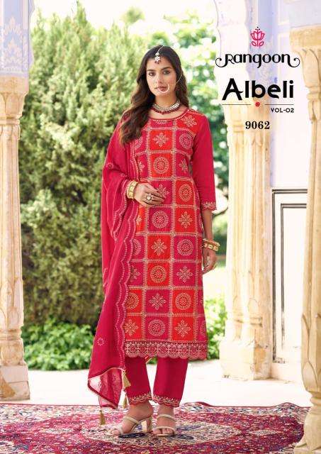 Rangoon albeli vol 2 wholesaler in delhi for kurtis