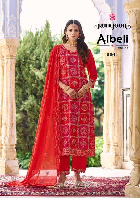 Rangoon albeli vol 2 wholesaler in delhi for kurtis