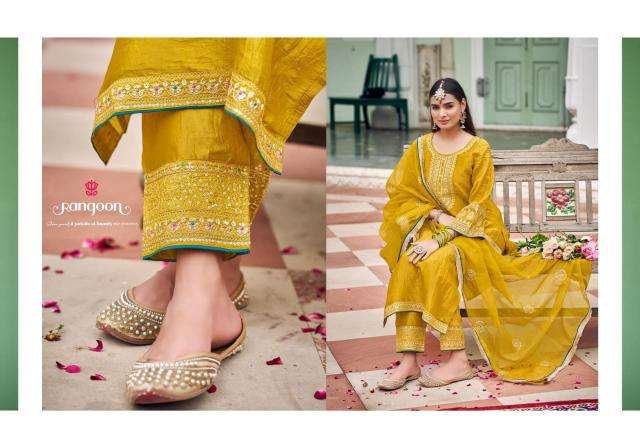 Rangoon kanku kurti wholesale manufacturer in surat
