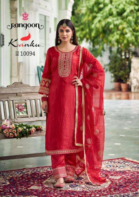 Rangoon kanku kurti wholesale manufacturer in surat