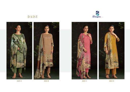 Sargam prints daisy Surat dress material market