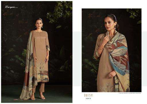 Sargam prints daisy Surat dress material market