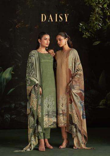 Sargam prints daisy Surat dress material market