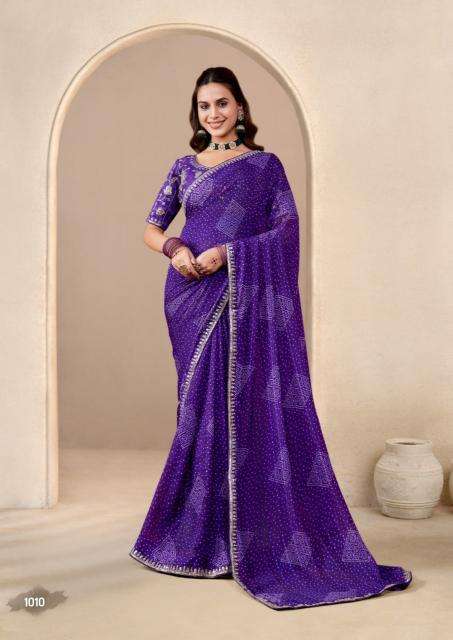 Shorya baandhniya vol 2 saree wholesale mumbai