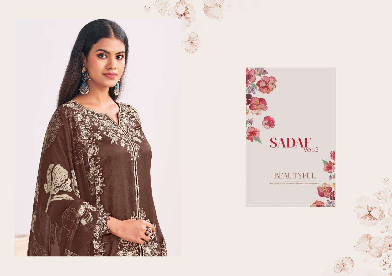 Shorya radha trendz sadaf vol 2 pakistani suits wholesale market in kolkata