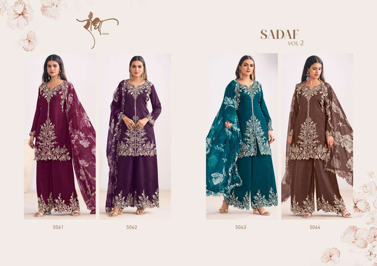 Shorya radha trendz sadaf vol 2 pakistani suits wholesale market in kolkata