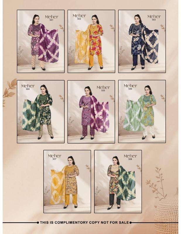 Shorya trendy meher vol 5 ladies kurti wholesale market in mumbai