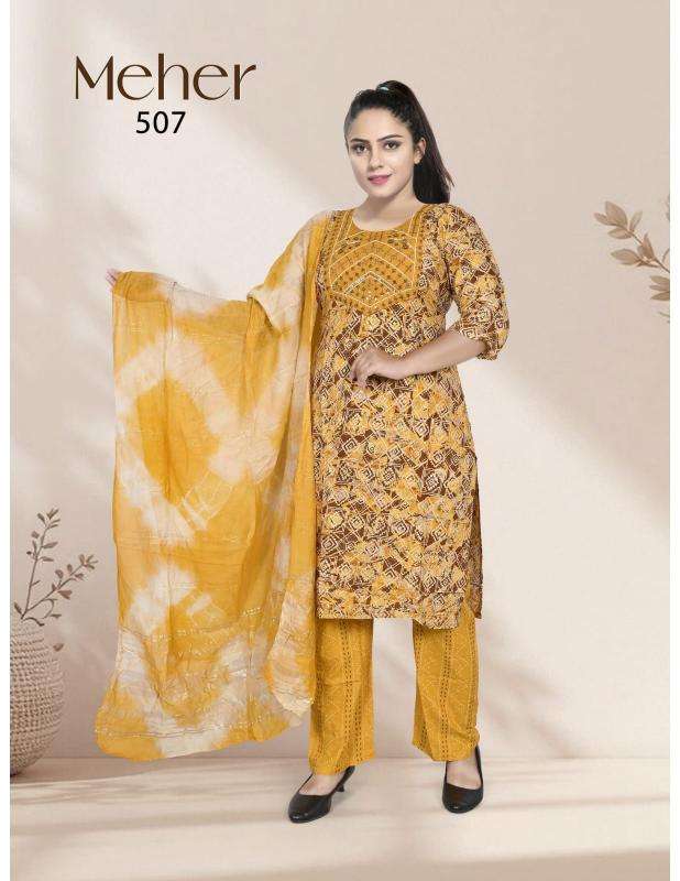 Shorya trendy meher vol 5 ladies kurti wholesale market in mumbai