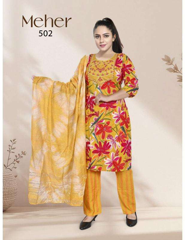Shorya trendy meher vol 5 ladies kurti wholesale market in mumbai