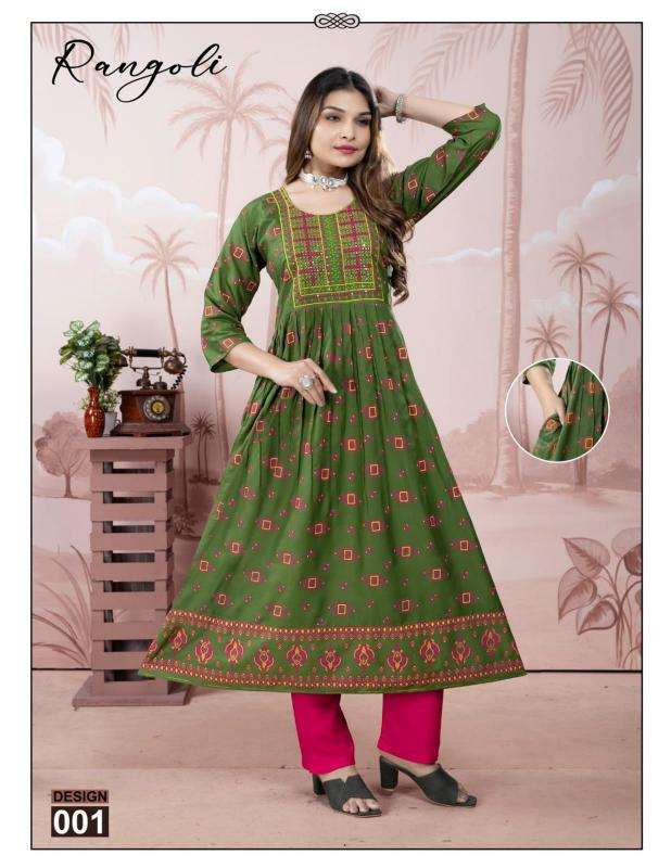 Shorya trendy rangoli wholesale kurti manufacturers in mumbai