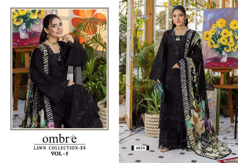 Shree fab ombre lawn collection vol 5 pakistani Suits wholesale market