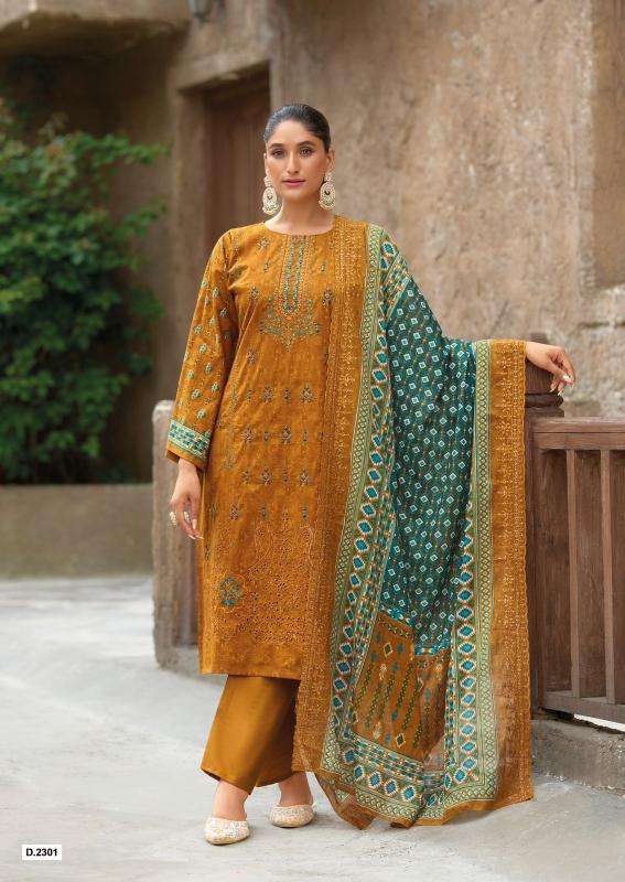 Shree fabs bin saeed lawn collection vol 23 wholesale dealers for dress materials in delhi