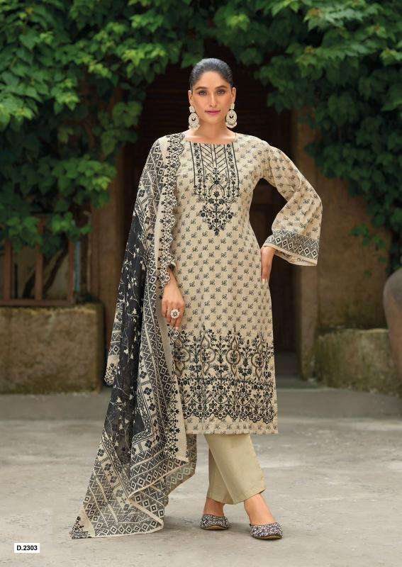 Shree fabs bin saeed lawn collection vol 23 wholesale dealers for dress materials in delhi
