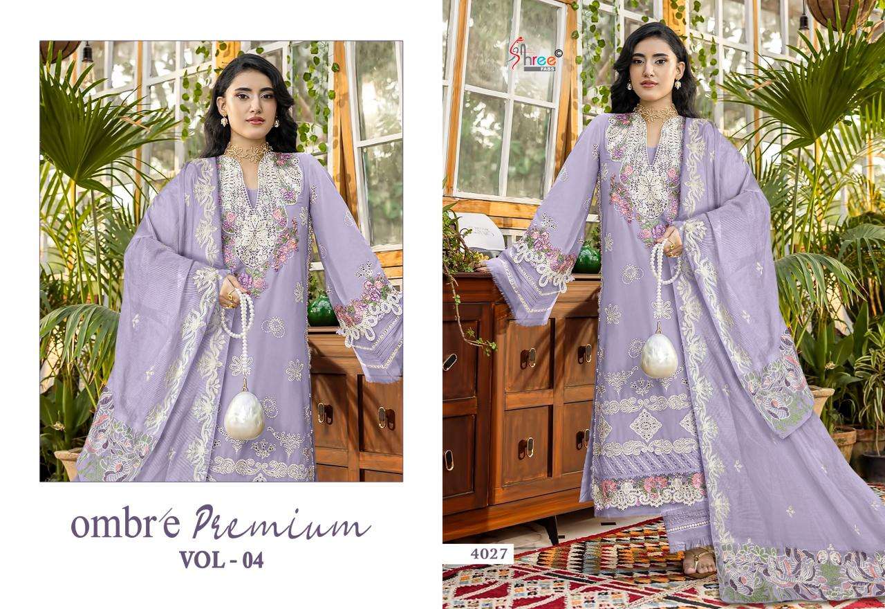 Shree fabs ombre premium vol 4 pakistani suits in mumbai with price