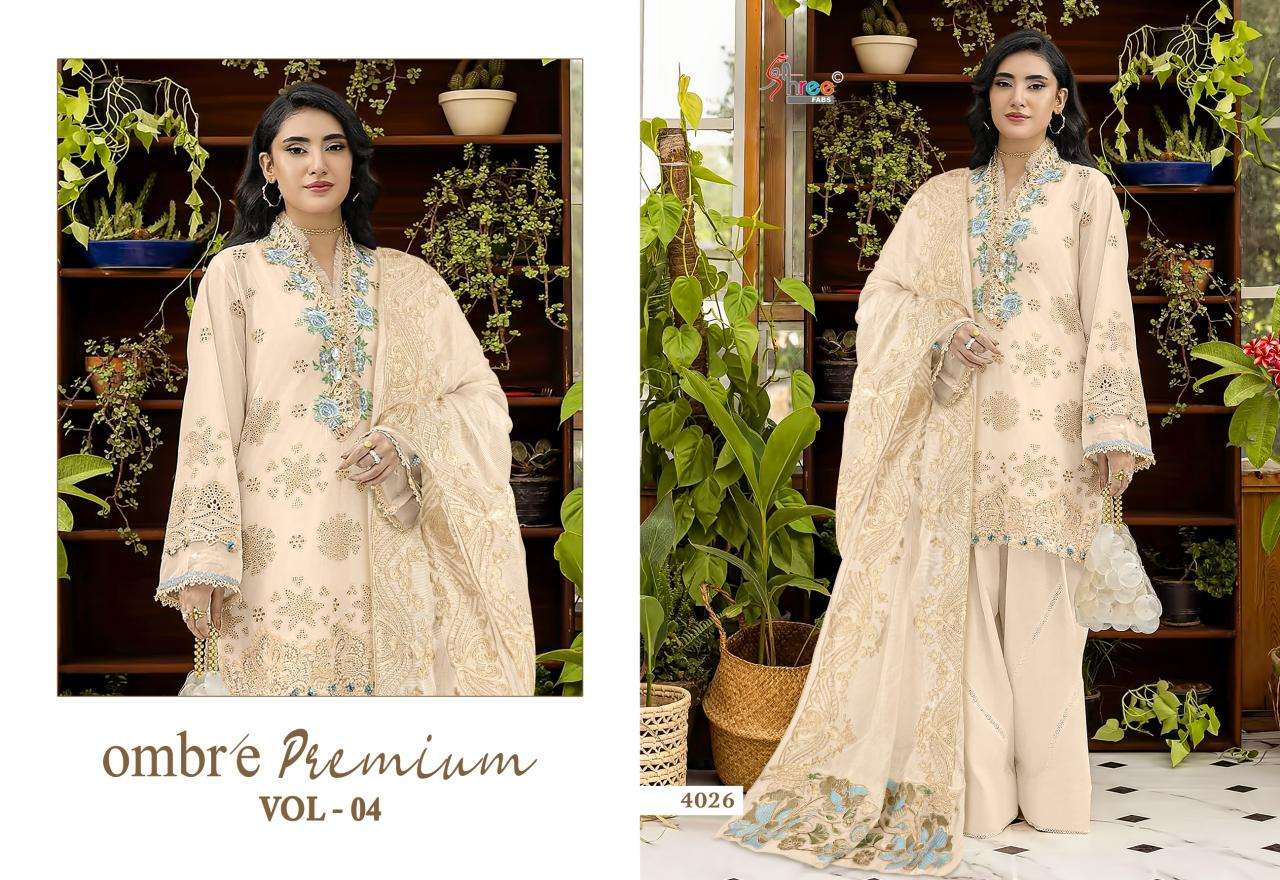 Shree fabs ombre premium vol 4 pakistani suits in mumbai with price