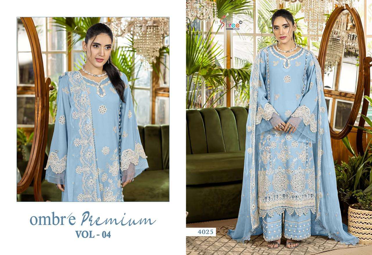 Shree fabs ombre premium vol 4 pakistani suits in mumbai with price