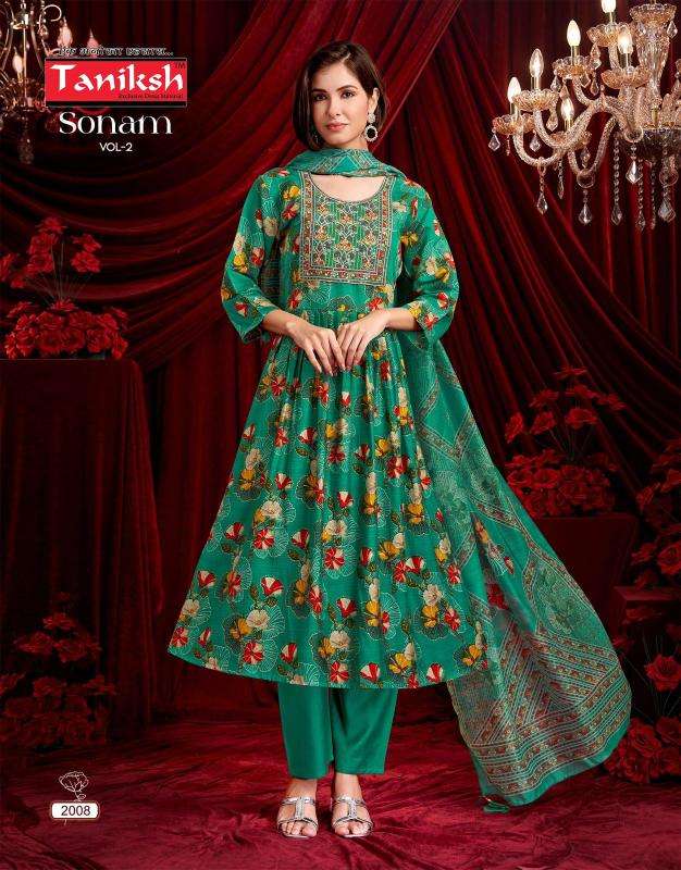 Tanikash sonam vol 2 ladies kurti wholesale market in ahmedabad