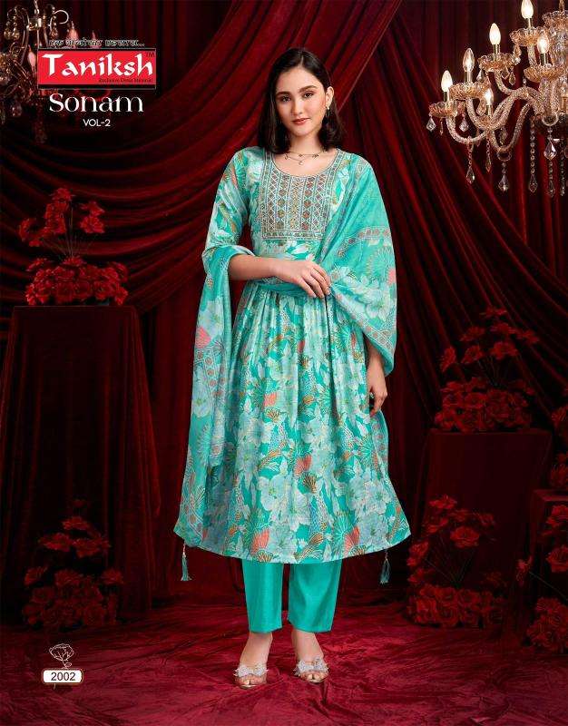 Tanikash sonam vol 2 ladies kurti wholesale market in ahmedabad