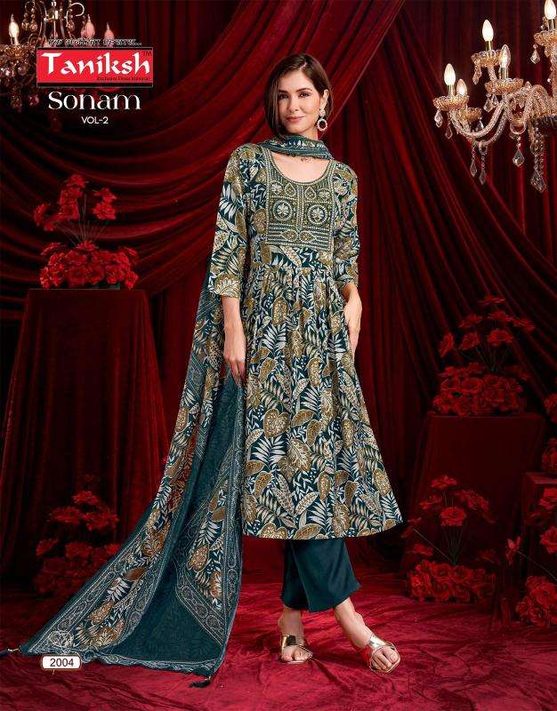 Tanikash sonam vol 2 ladies kurti wholesale market in ahmedabad