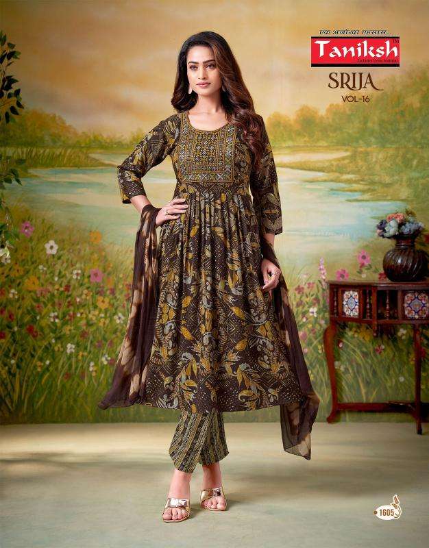 Taniksh srija vol 15 wholesale kurti manufacturers in mumbai
