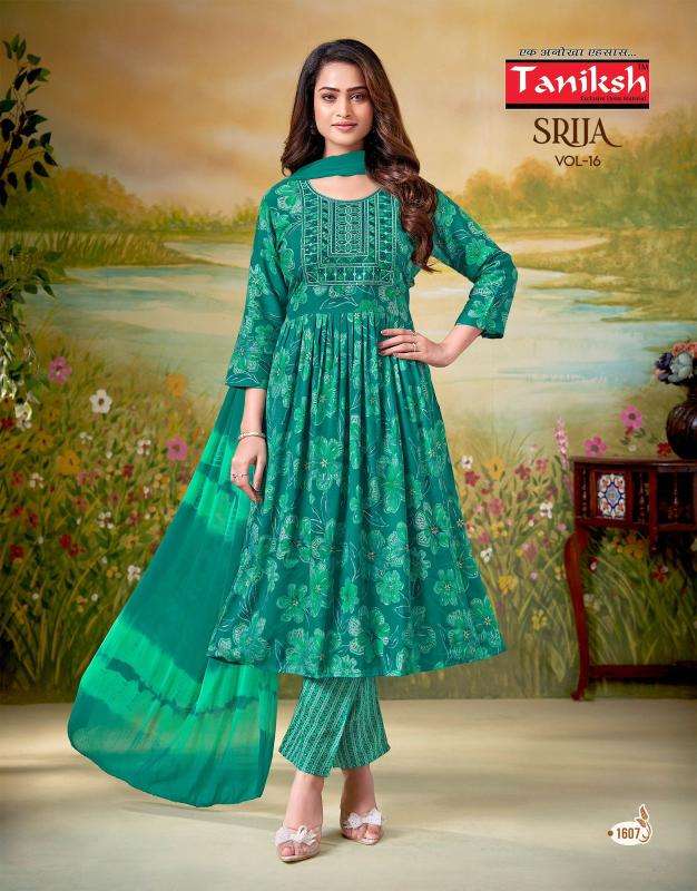Taniksh srija vol 15 wholesale kurti manufacturers in mumbai