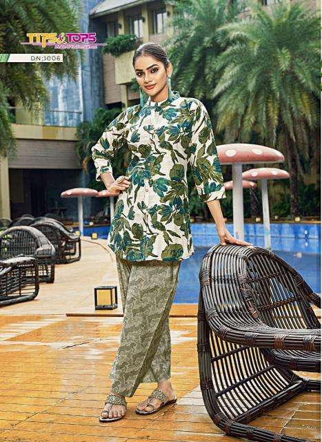 Tips & tops roohi wholesale kurti manufacturers in ahmedabad