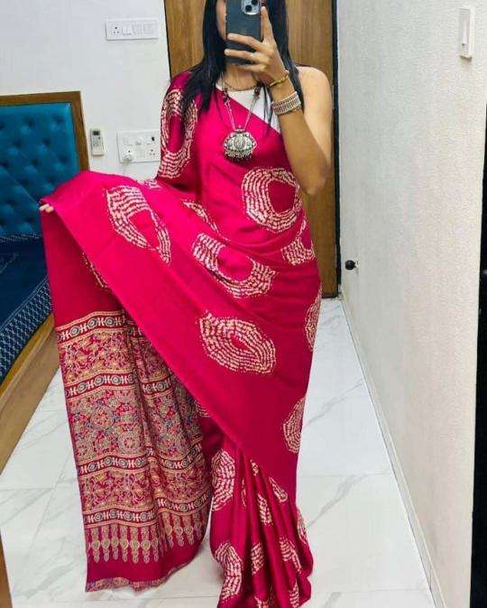 Triveni HK-01 silk wholesale saree market in mumbai with price