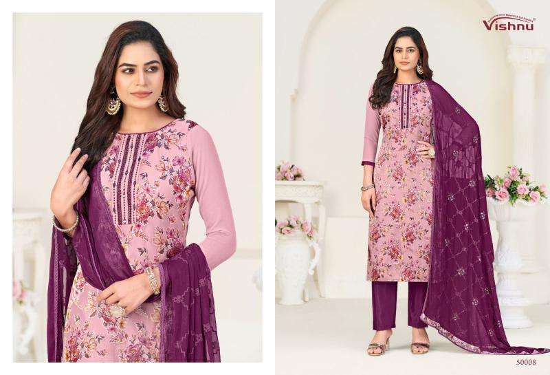 Vishnu libbas vol 2 wholesale dress material market in gujarat