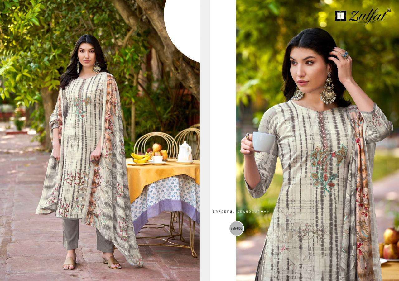 Zulfat noor vol 2 wholesale market in ahmedabad for dress materials