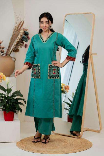 Adhya natural cotton coord set  Kurti wholesalers in Ahmedabad