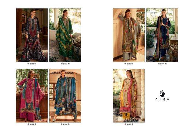 Aiqa the new vintage Wholesale dress material suppliers in Surat