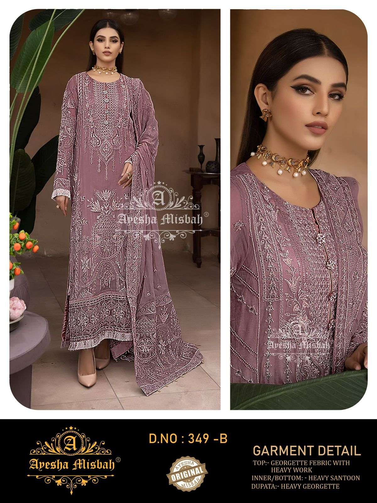 Ayesha Misbah 349 A To F wholesale pakistani salwar kameez