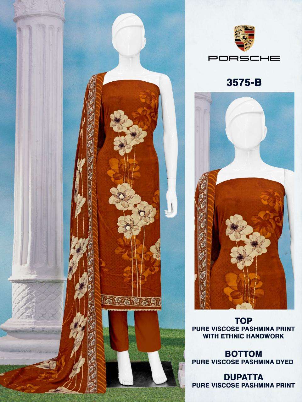 Bipson prints porsche 3575 Dress material wholesale suppliers in Delhi